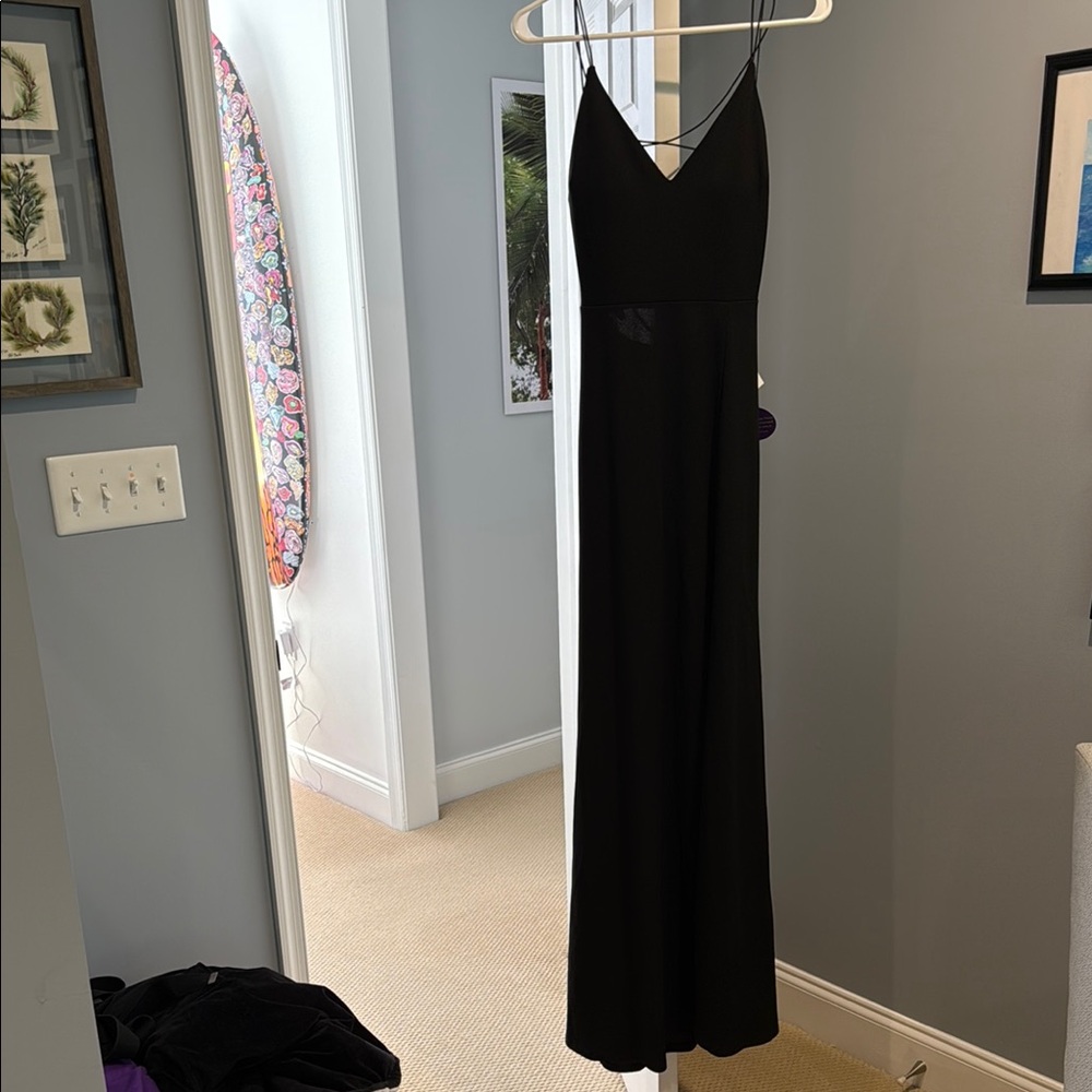 Elegant Windsor Black Maxi Dress